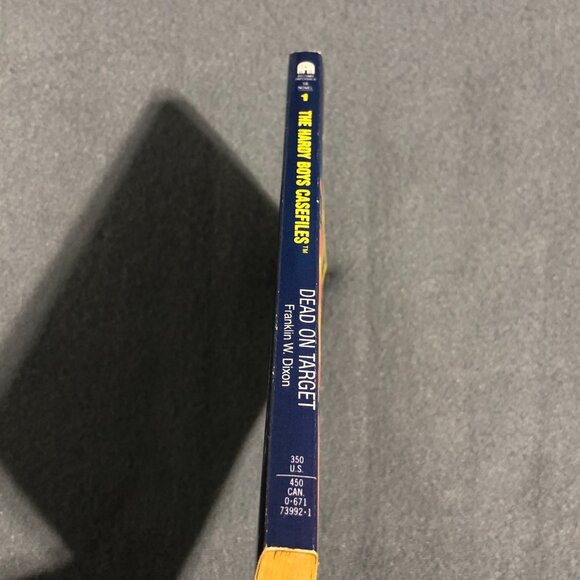 The Hardy Boys: Dead On Target Casefiles No. 1 Paperback 1987 - Picture 3 of 7